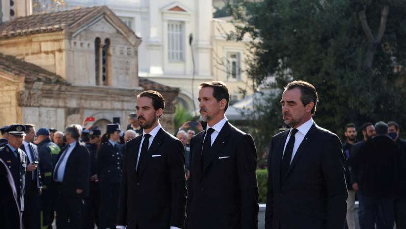 FILE PHOTO: Funeral of former King of Greece Constantine II, in Athens