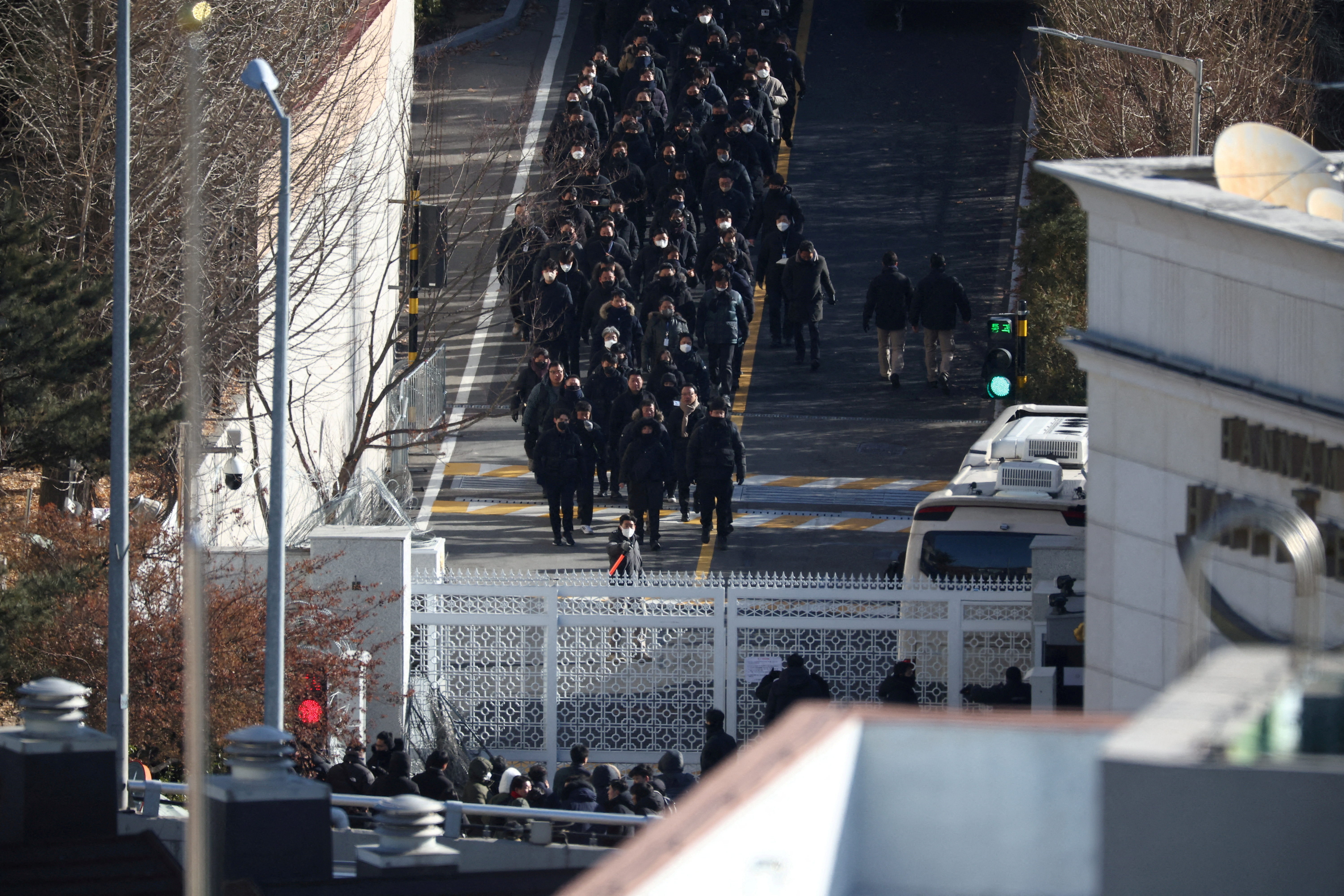 FILE PHOTO: Authorities seek to execute an arrest warrant against impeached South Korean President Yoon Suk Yeol, in Seoul
