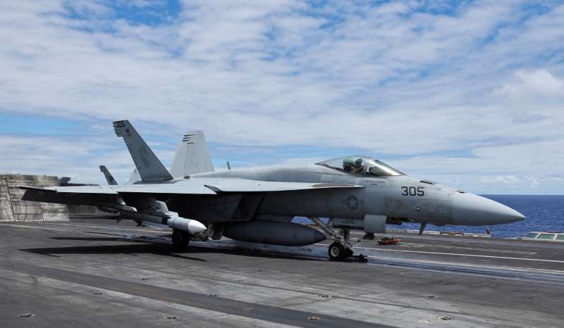Rim of the Pacific (RIMPAC) military exercises at about 100 miles south of Oahu, Hawaii