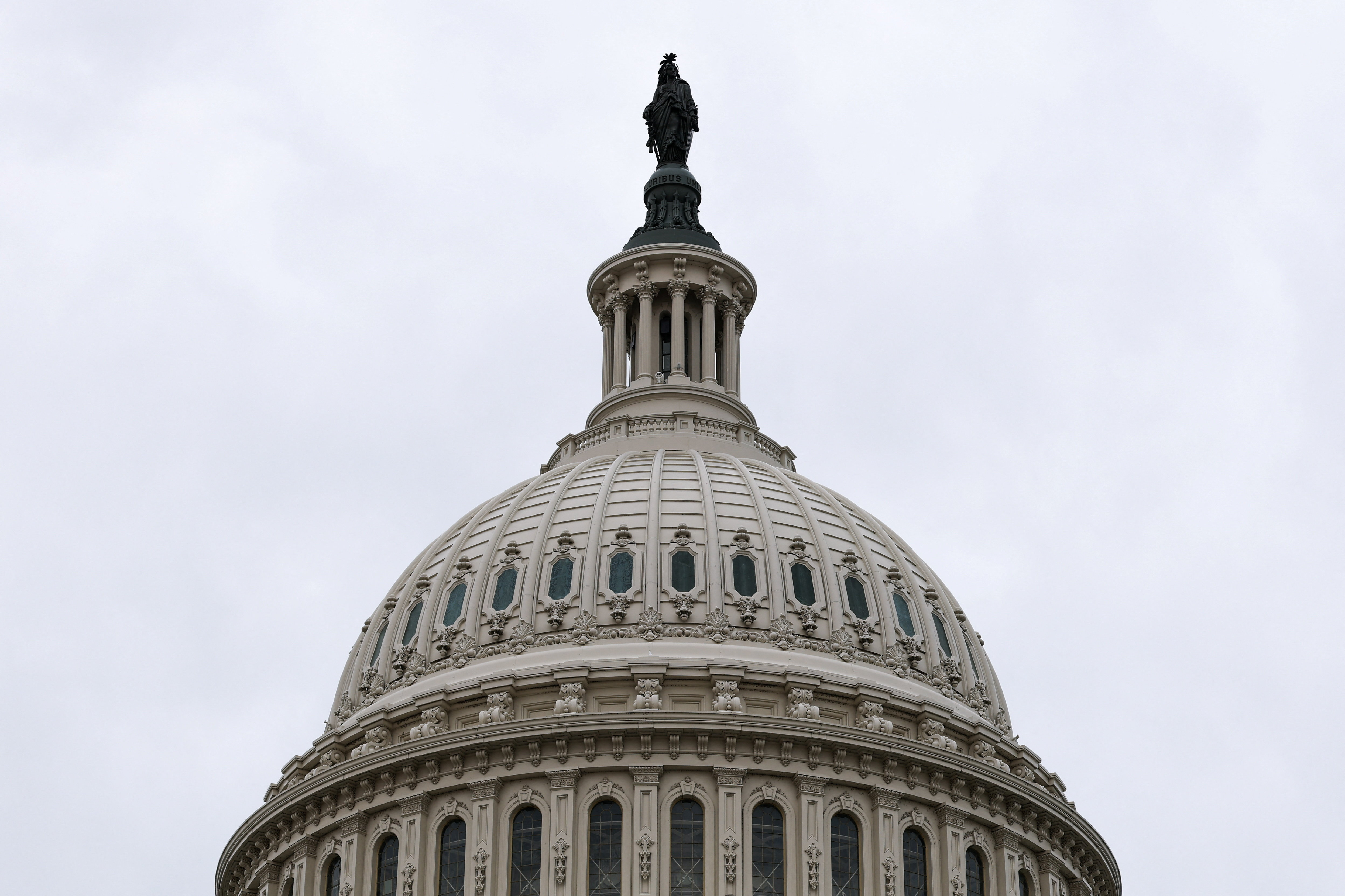 The U.S. Capitol after the United States and Israel launched strikes on Iran over the weekend, in Washington