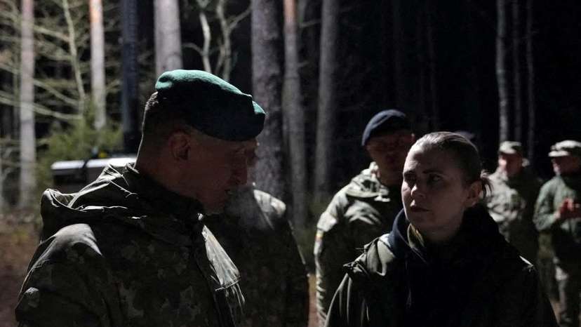 FILE PHOTO: Search for US soldiers continues in Lithuania after their vehicle found submerged in water