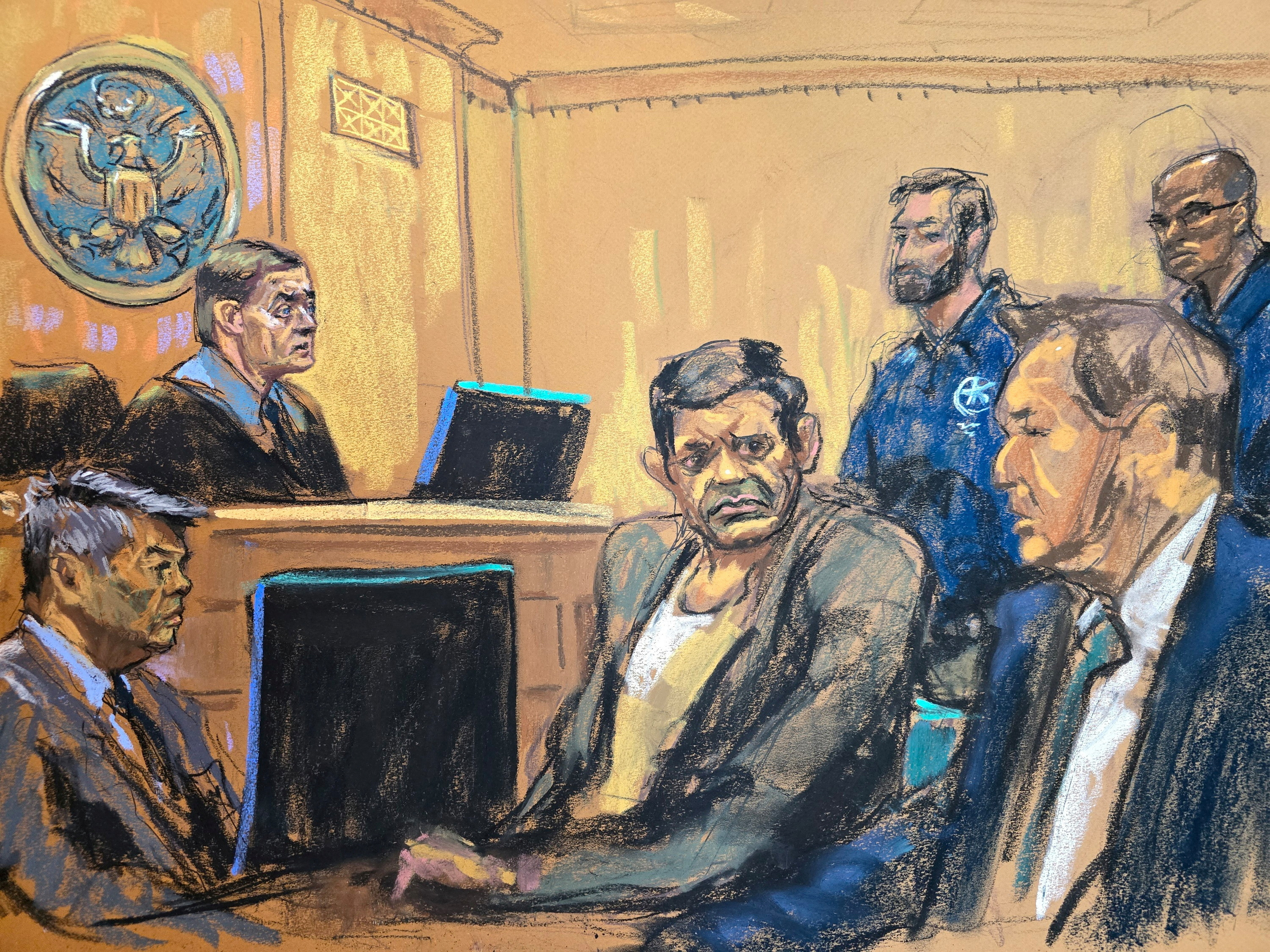 FILE PHOTO: Indian man suspected by the U.S. of involvement in an unsuccessful plot to kill a Sikh separatist appears in court in New York