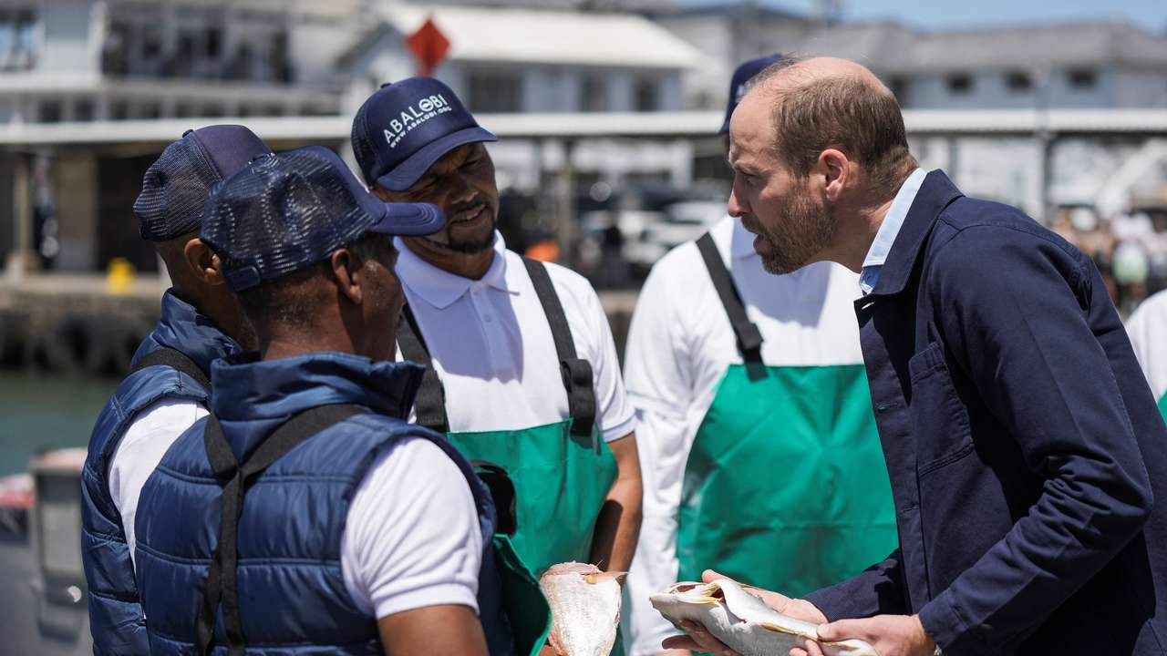 The Prince Of Wales Visits South Africa