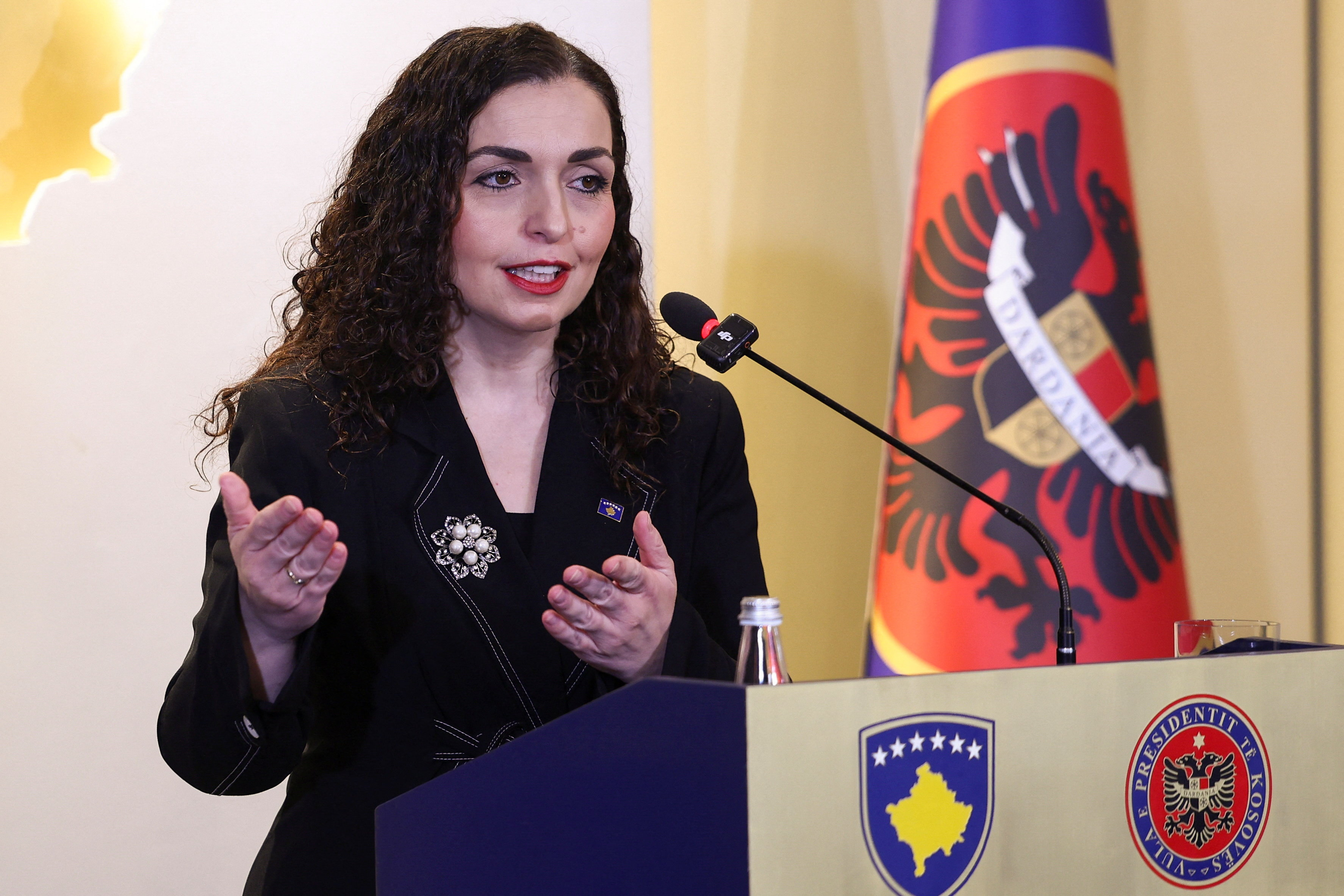 President Vjosa Osmani on Friday dissolved parliament and called ​snap elections