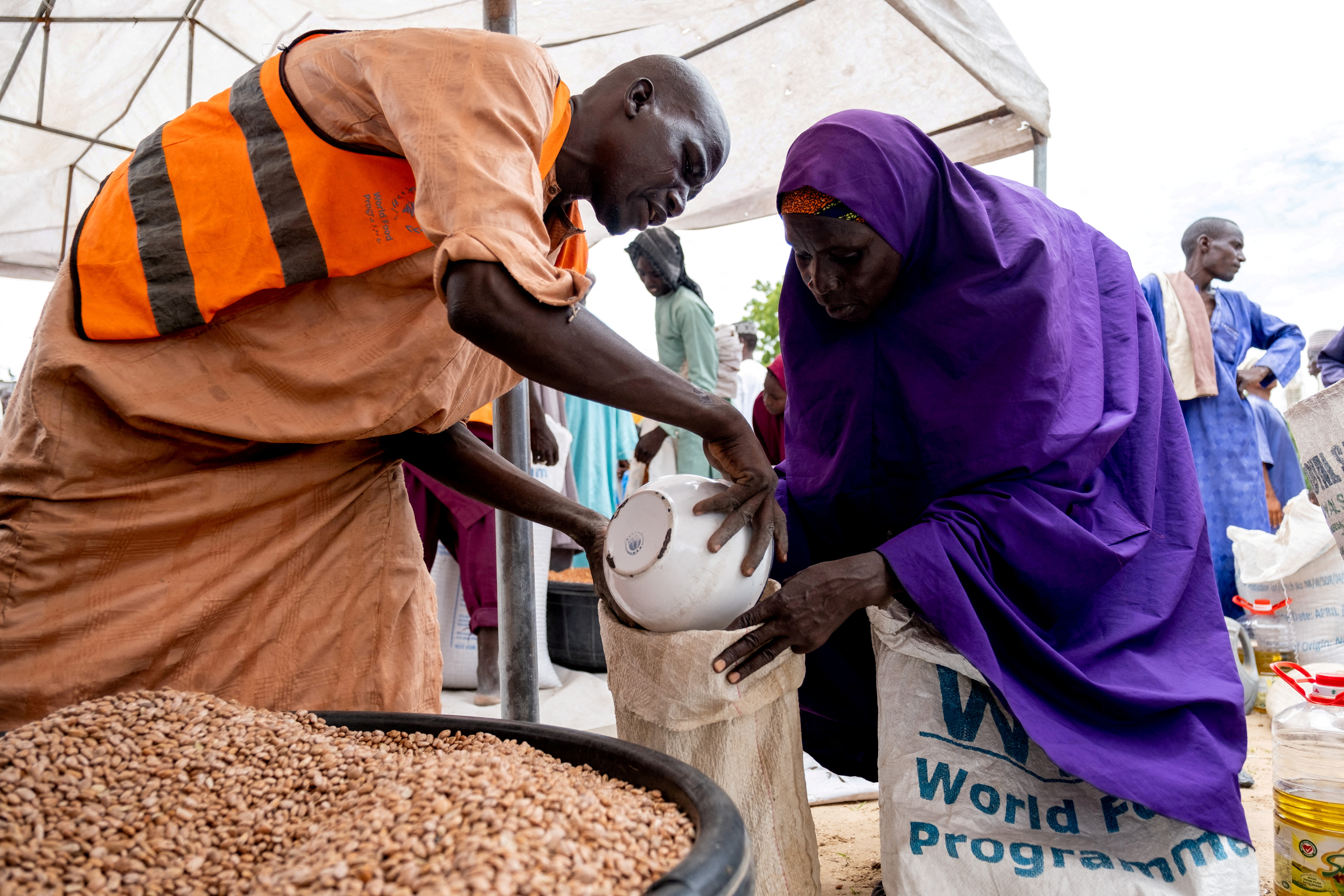FILE PHOTO: UN food aid to 1.3 million in Nigeria at risk as stocks run out