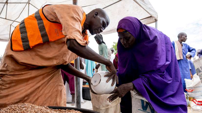 FILE PHOTO: UN food aid to 1.3 million in Nigeria at risk as stocks run out