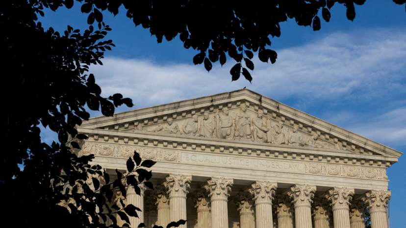 FILE PHOTO: A view of the U.S. Supreme Court, in Washington