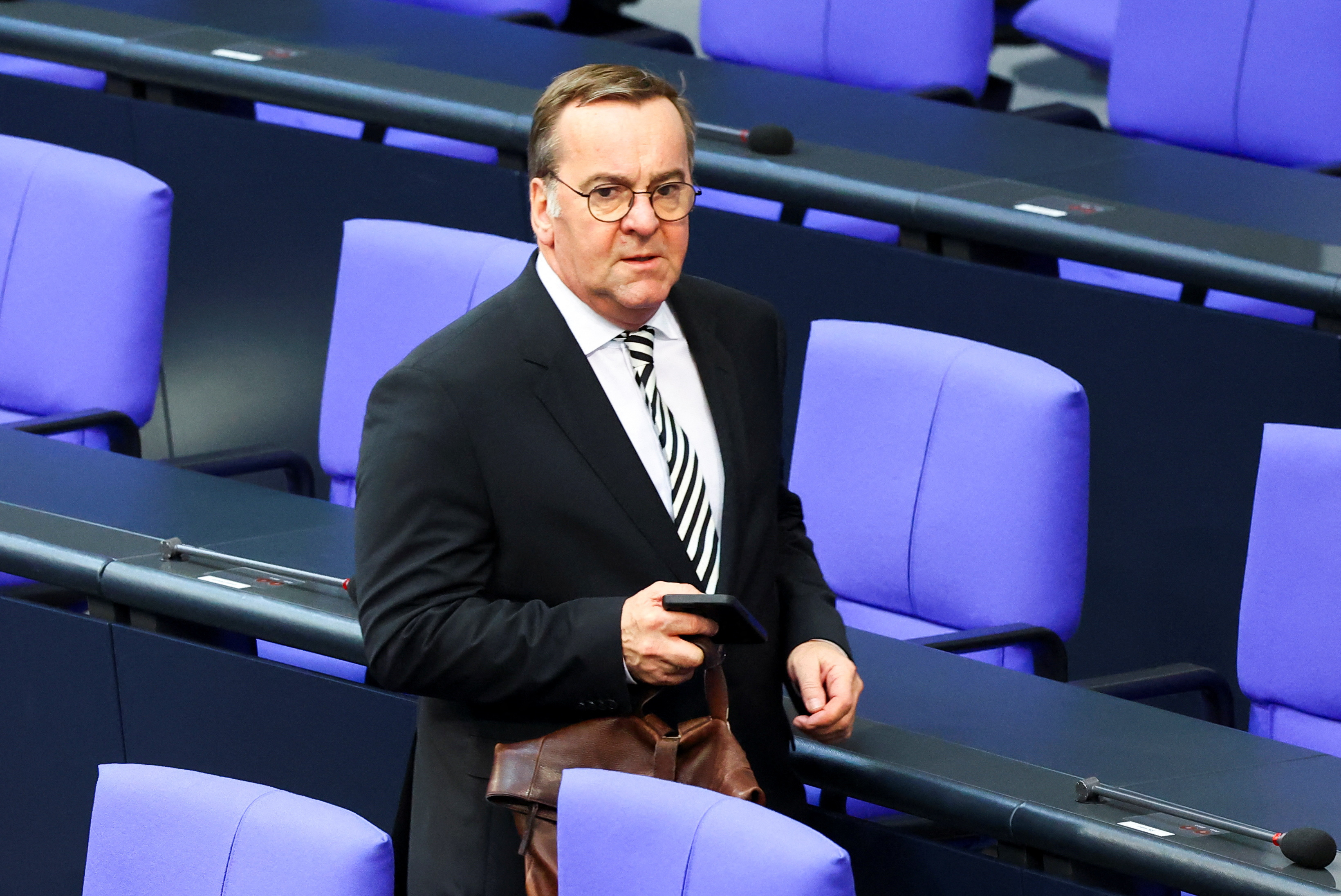 Inaugural session of the German lower house of Parliament, the Bundestag, in Berlin