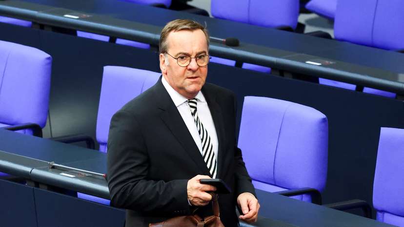 Inaugural session of the German lower house of Parliament, the Bundestag, in Berlin