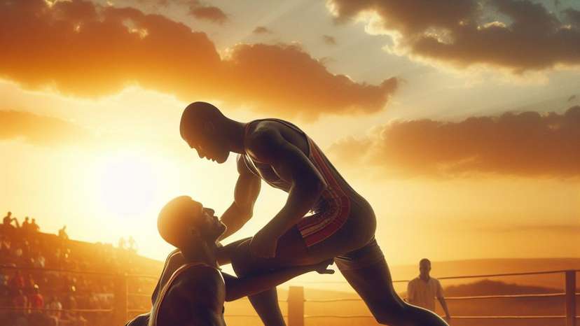 Wrestling in Senegal