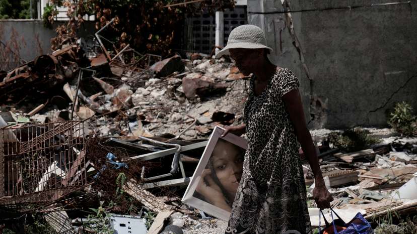 FILE PHOTO: Haitian residents return to neighborhoods abandoned by gang, in Port-au-Prince