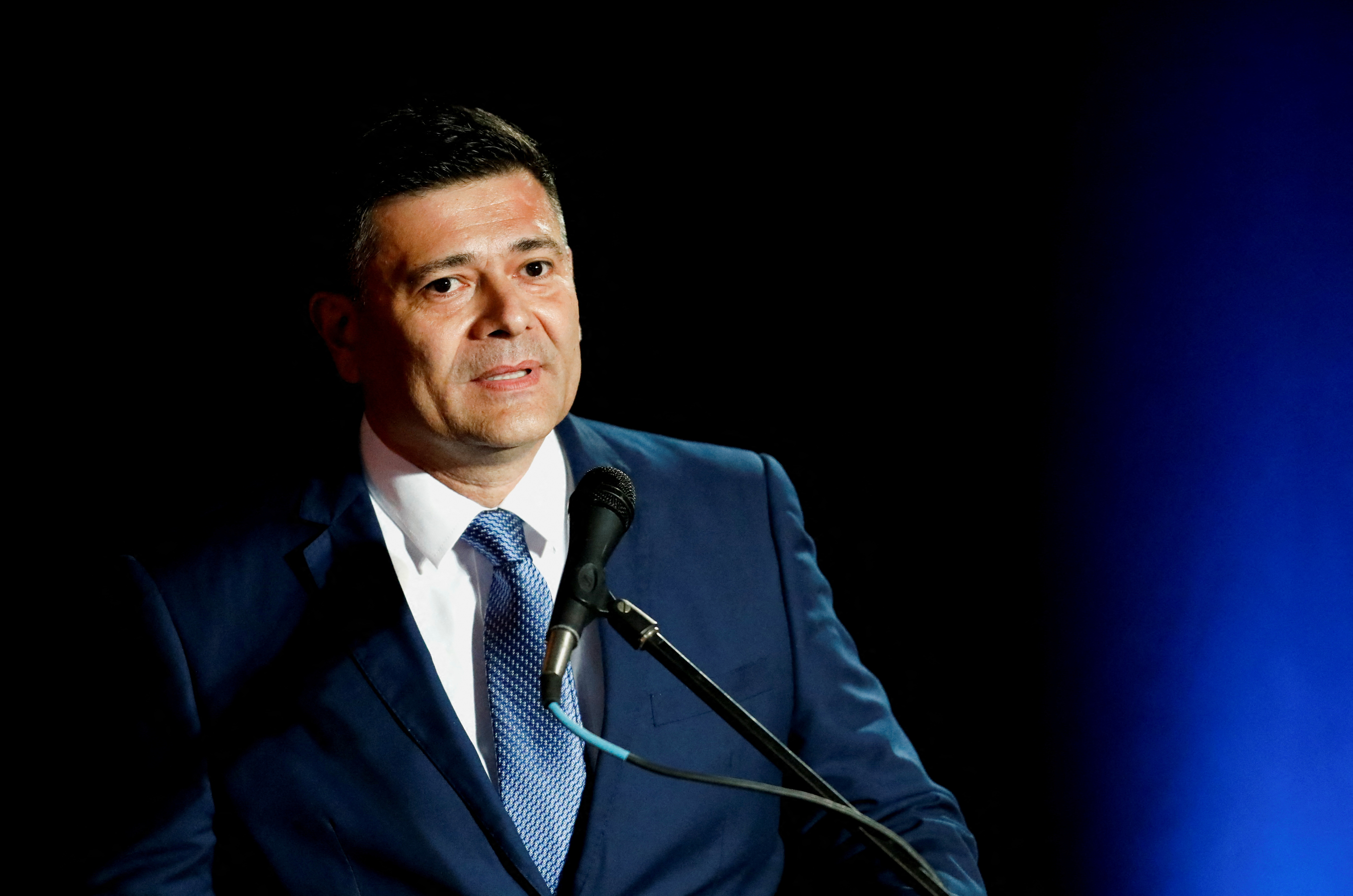 Venezuelan opposition candidates participate in a debate, in Caracas