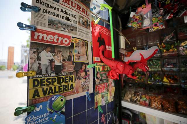 Mexican newspapers report on the funeral Mass of social media influencer Valeria Marquez, who was fatally shot during a TikTok livestream, in Guadalajara