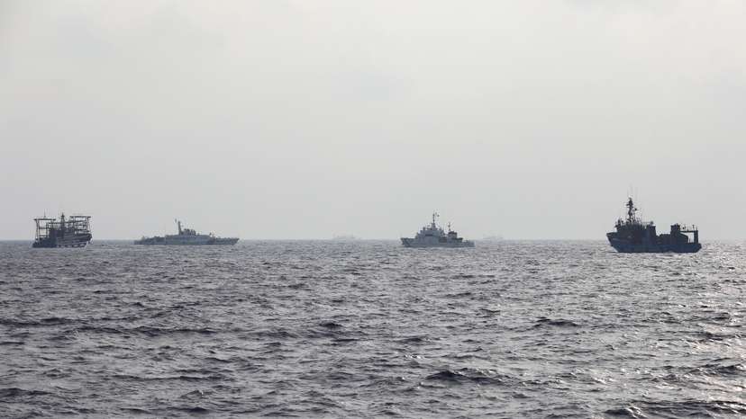 Philippines resupply mission in the South China Sea