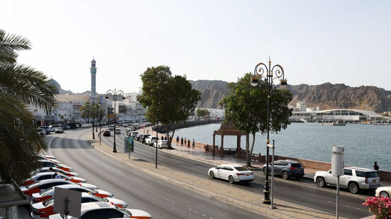 A general view of Muscat, during negotiations between U.S. and Iran, in Oman