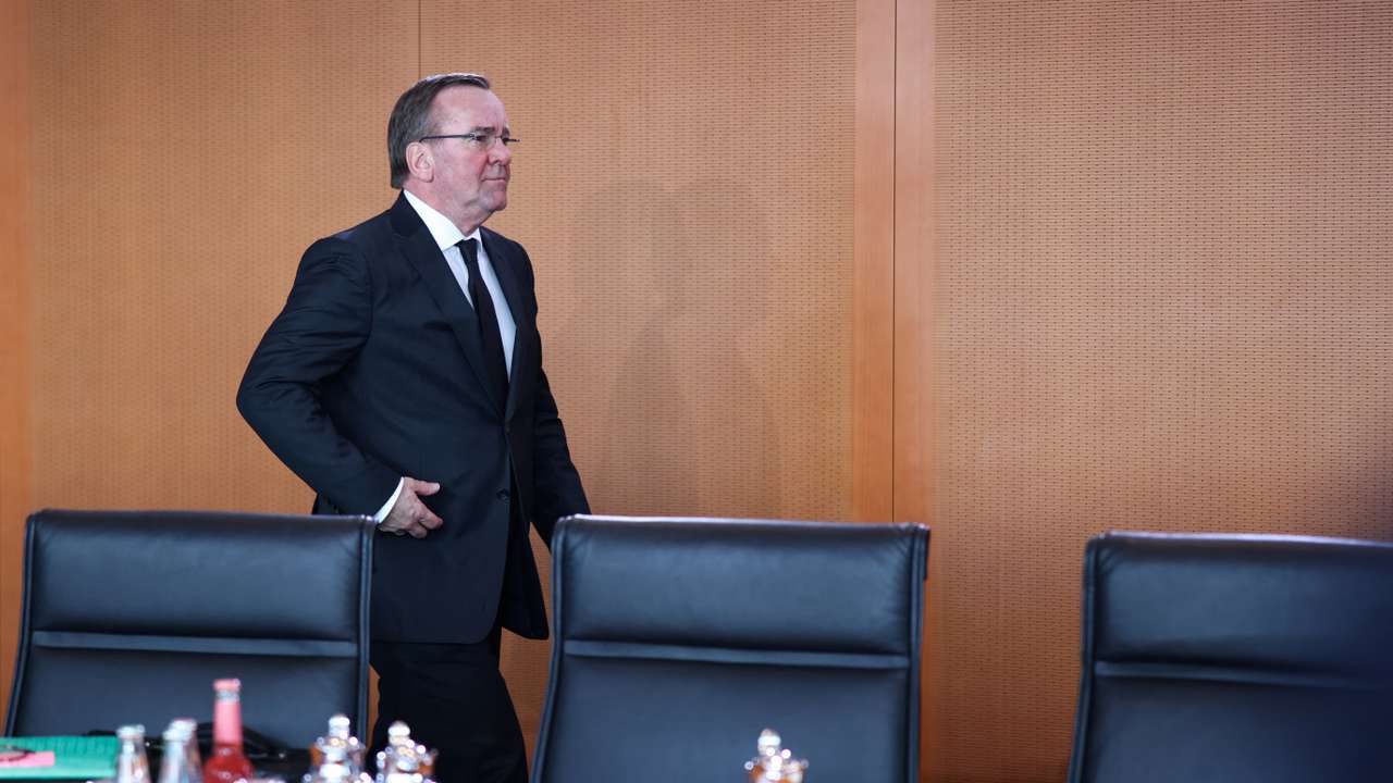 Weekly cabinet meeting at the Chancellery in Berlin