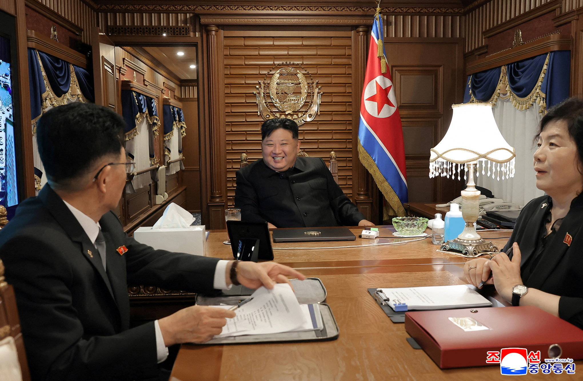 North Korean leader Kim Jong Un departs from Pyongyang to China