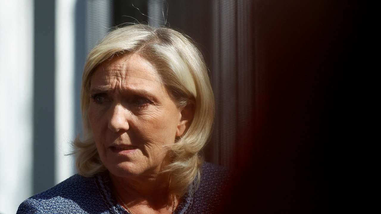 Trial verdict over accusations of misappropriation of EU funds by French far-right leader Marine Le Pen and RN party, in Paris