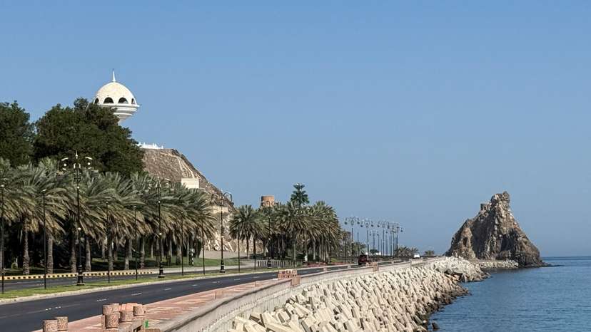 A general view of Muscat, ahead of the awaited negotiations between U.S. and Iran, in Oman