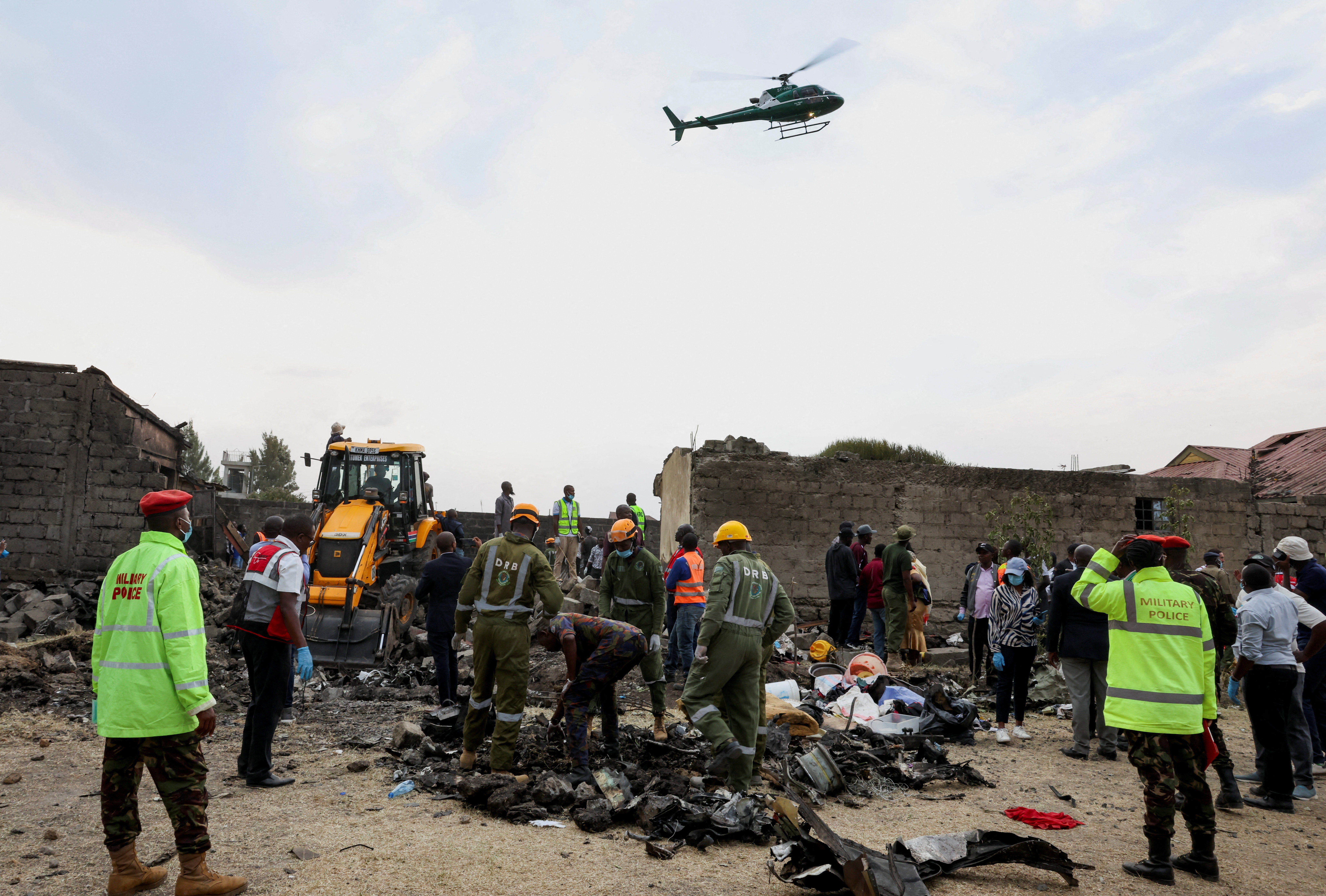Aircraft crashes in Kenya's capital
