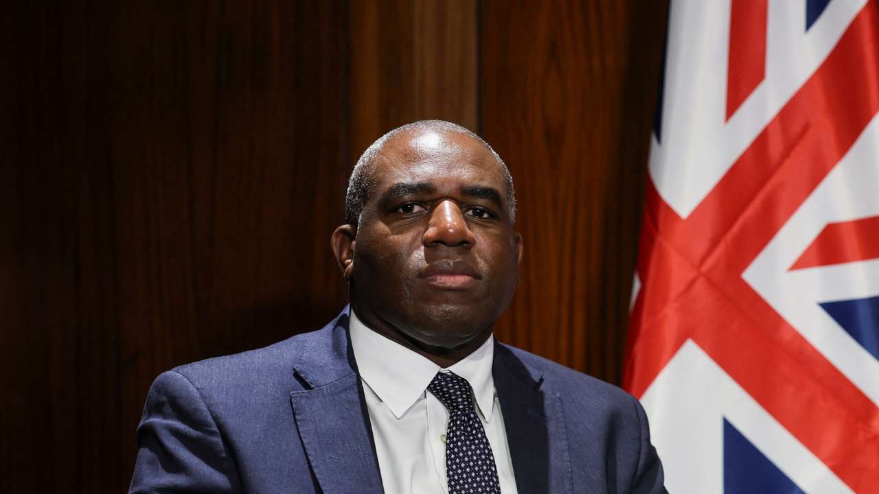 Egypt's Foreign Minister Abdelatty meets British Foreign Secretary Lammy in Cairo
