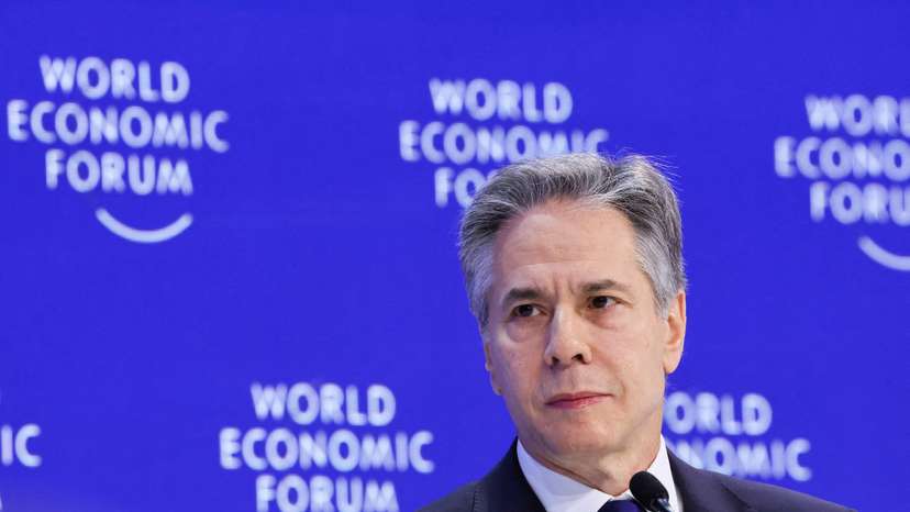 FILE PHOTO: 54th WEF annual meeting in Davos