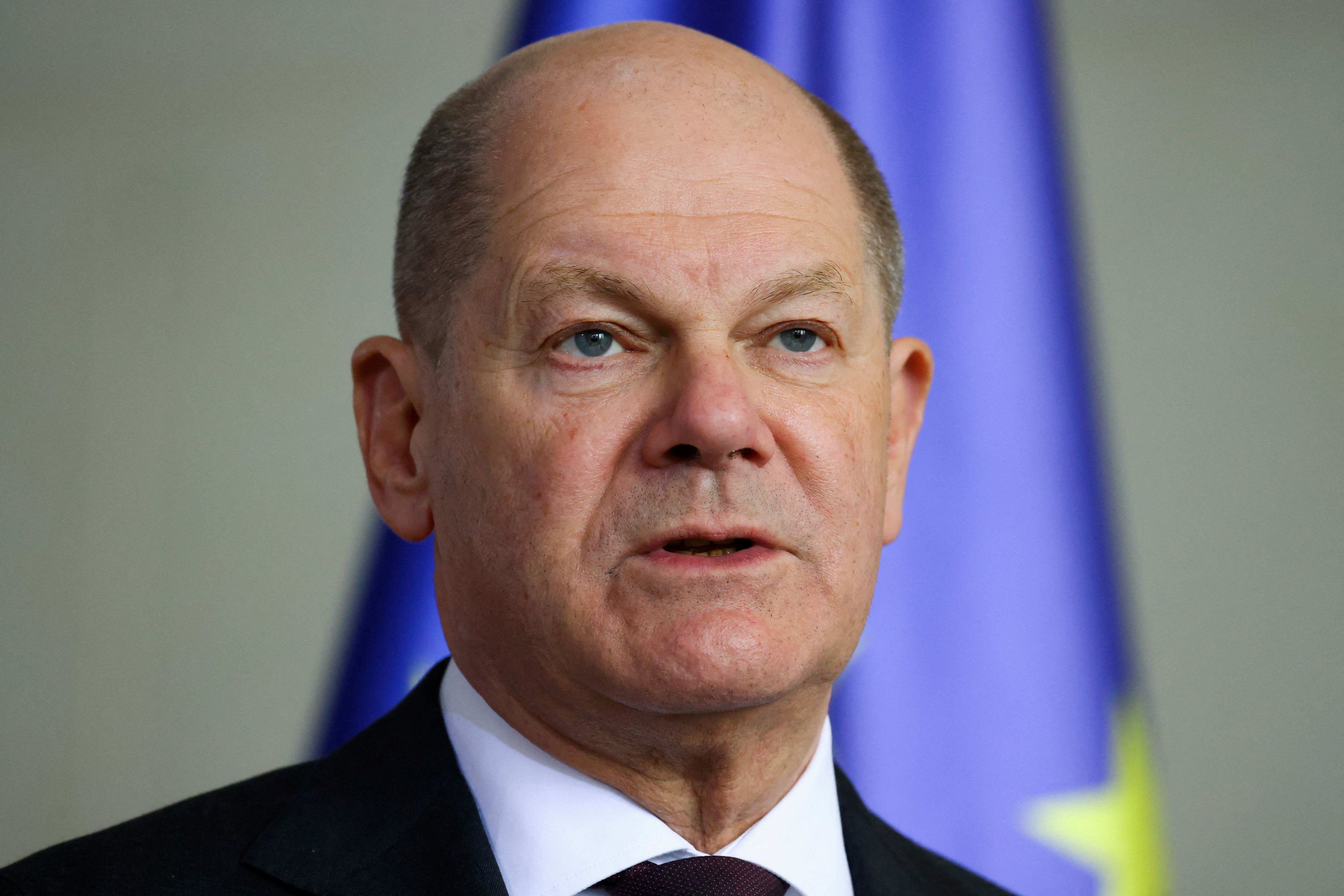 FILE PHOTO: Latvian Prime Minister Evika Silina visits Berlin