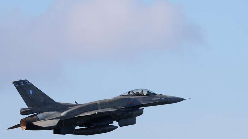 FILE PHOTO: NATO's media day for Ramstein Flag 25 (RAFL25) at Leeuwarden Air Base