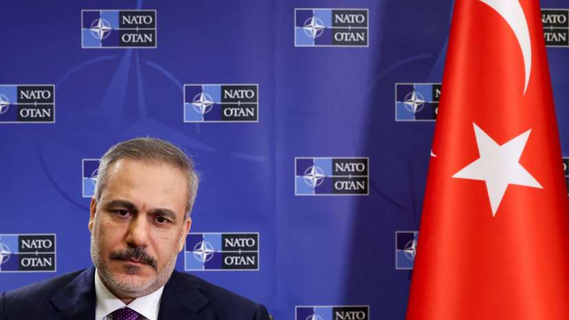 Interview with Turkish FM Hakan Fidan in Brussels