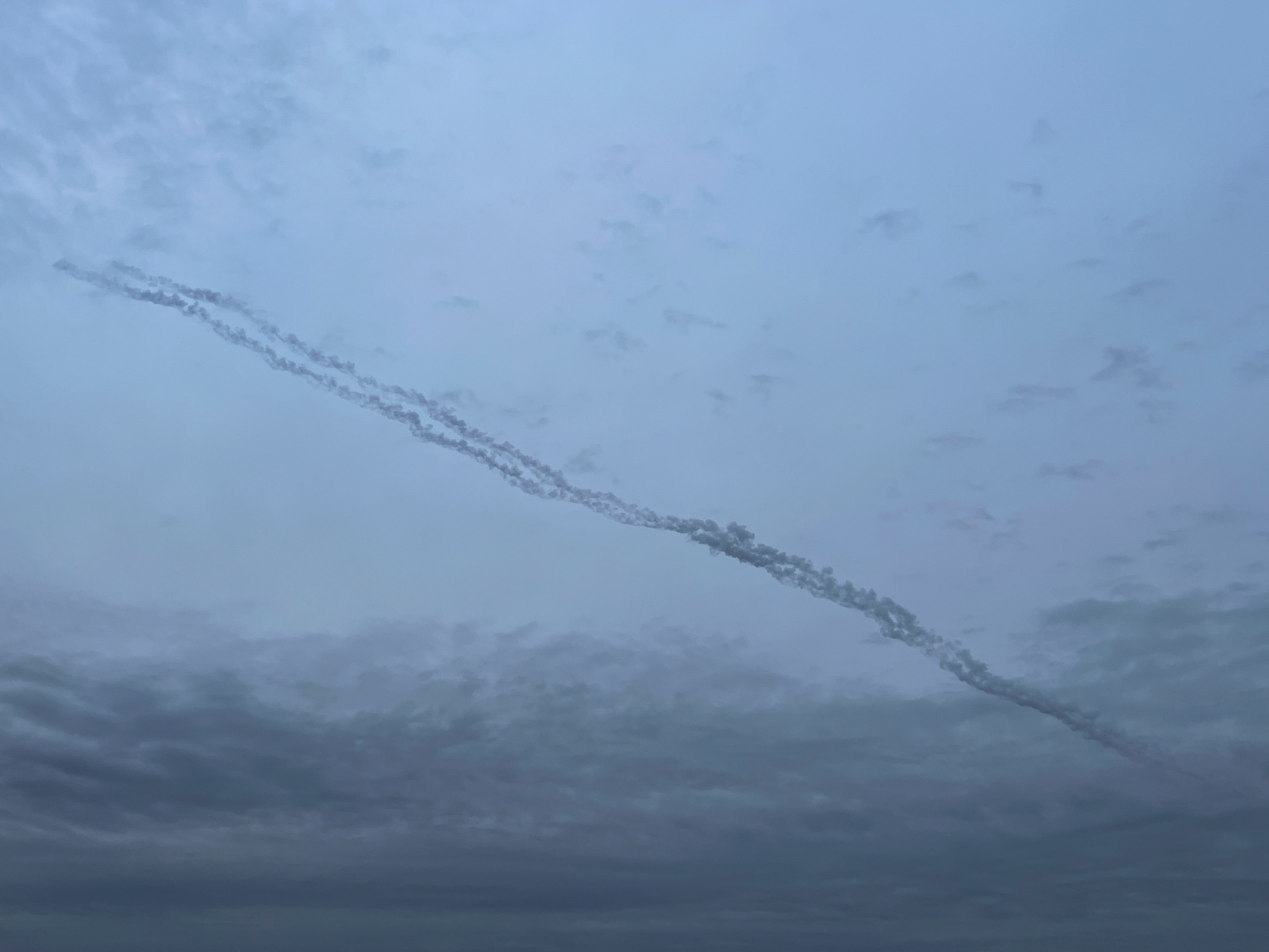 Russian missile attack in Kyiv