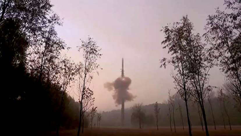 North Korea airs video of what it says was new 'Hwasong-19' intercontinental ballistic missile launch