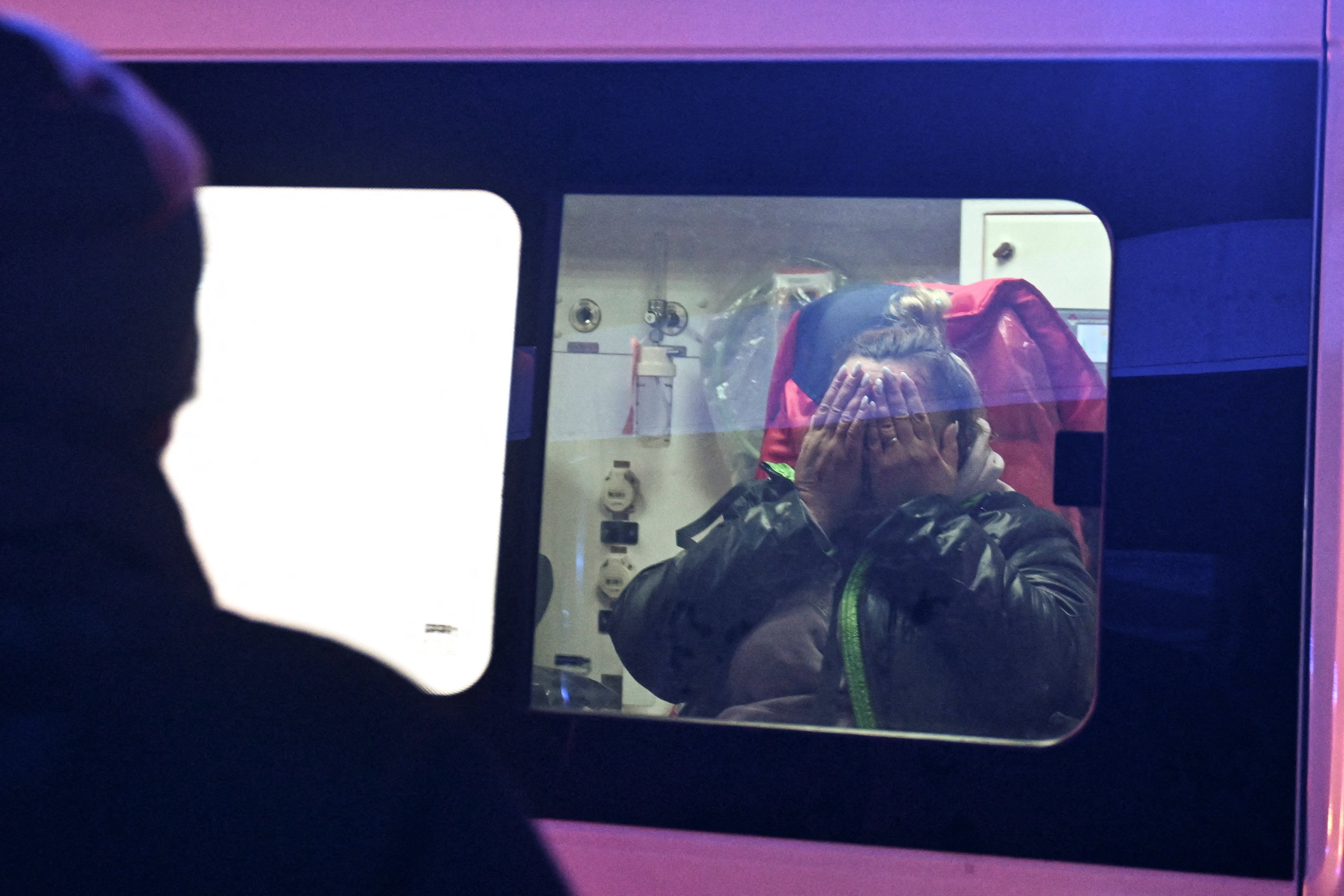 Aftermath of a Russian drone strike in Zaporizhzhia