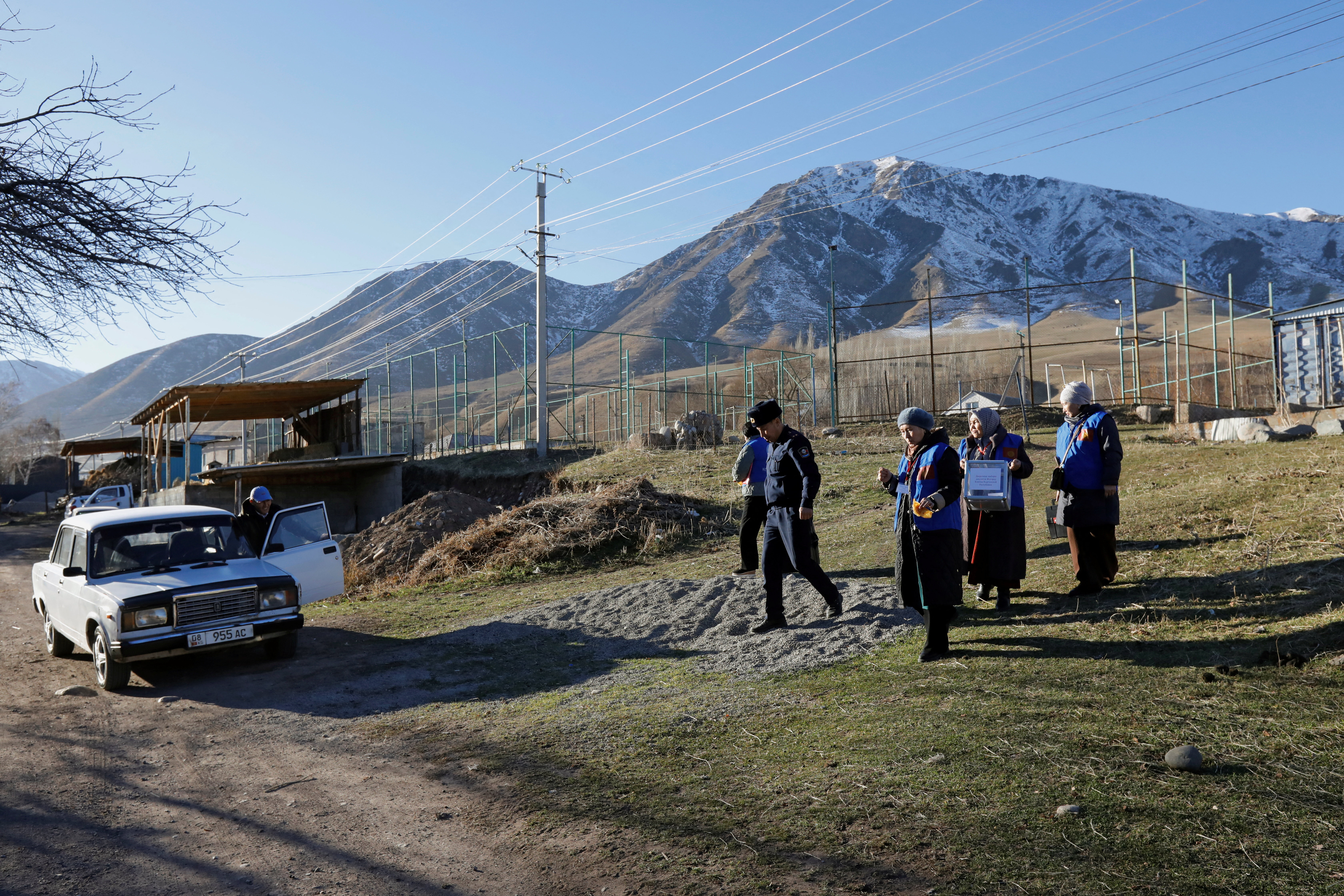 Home voting in the parliamentary elections in Kyrgyzstan