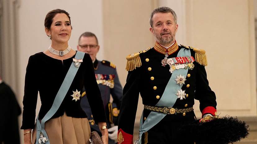 New Year's reception, in Copenhagen