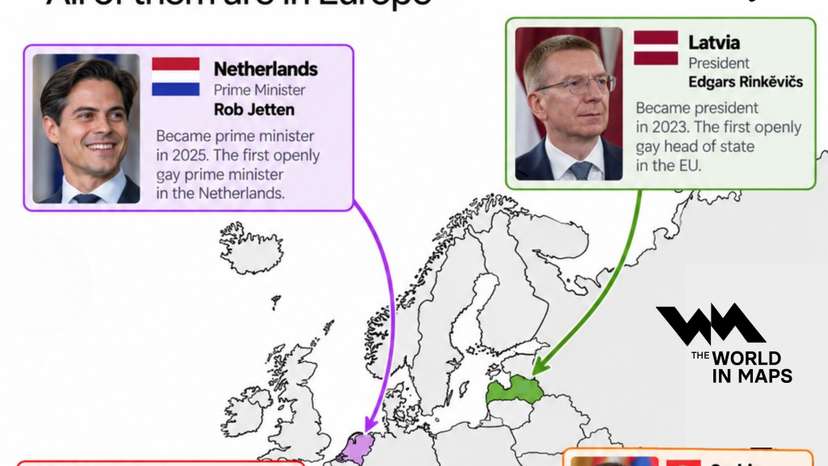 Europe now has four countries led by openly gay national leaders