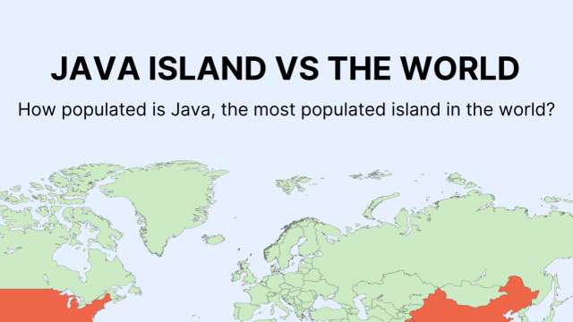 Java has more people than almost every country in the world