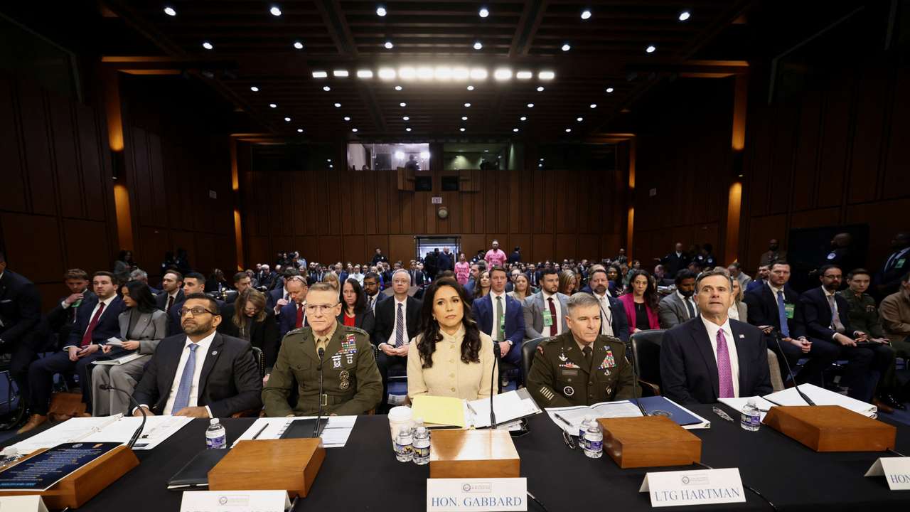 Senate Intelligence Committee hearing on Capitol Hill