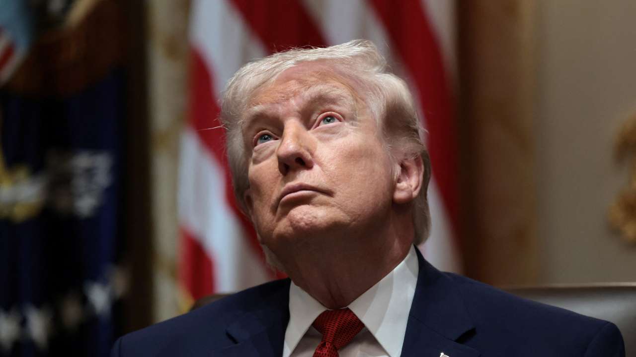 U.S. President Donald Trump holds a cabinet meeting at the White House in Washington