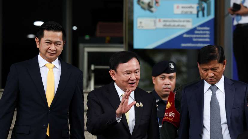 Thai court hands down verdict on former Prime Minister Thaksin Shinawatra's royal insult case in Bangkok