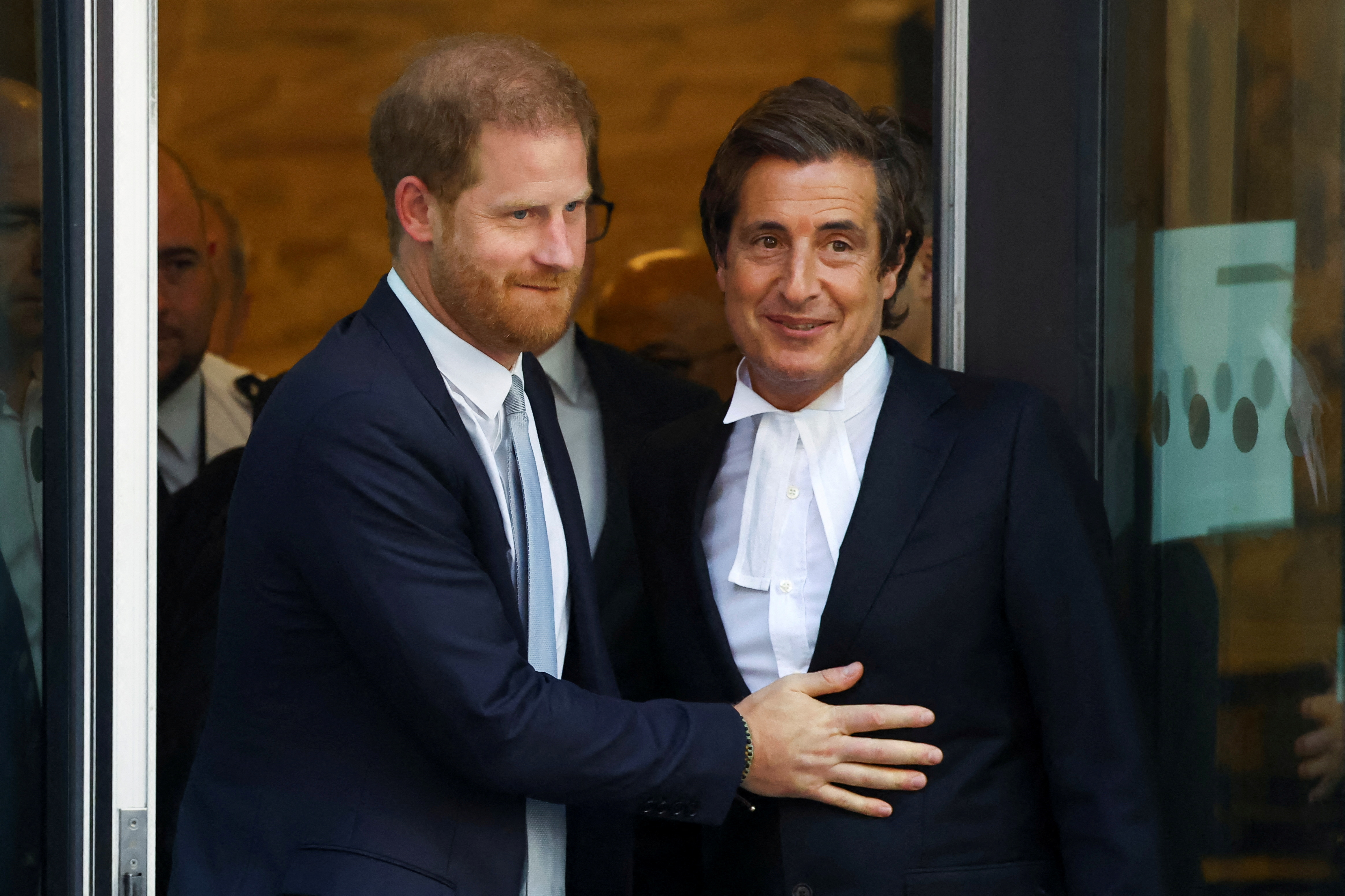 FILE PHOTO: Britain's Prince Harry, Duke of Sussex's lawsuit against a newspaper group, in London