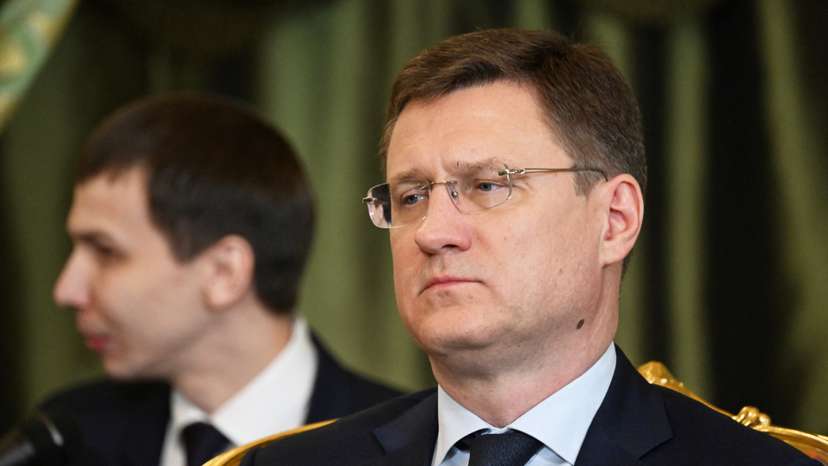 Russian Deputy Prime Minister Alexander Novak attends a meeting between Russian President Vladimir Putin and Iranian President Ebrahim Raisi in Moscow