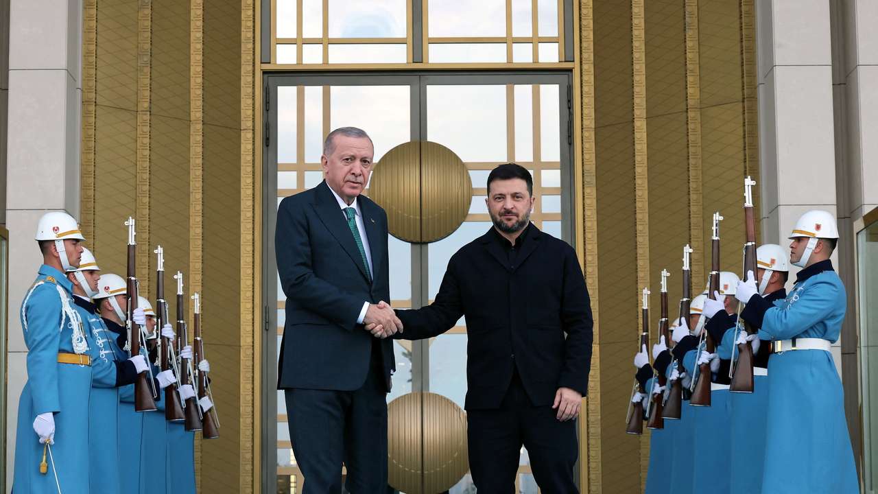 Ukraine's President Zelenskiy visits Ankara