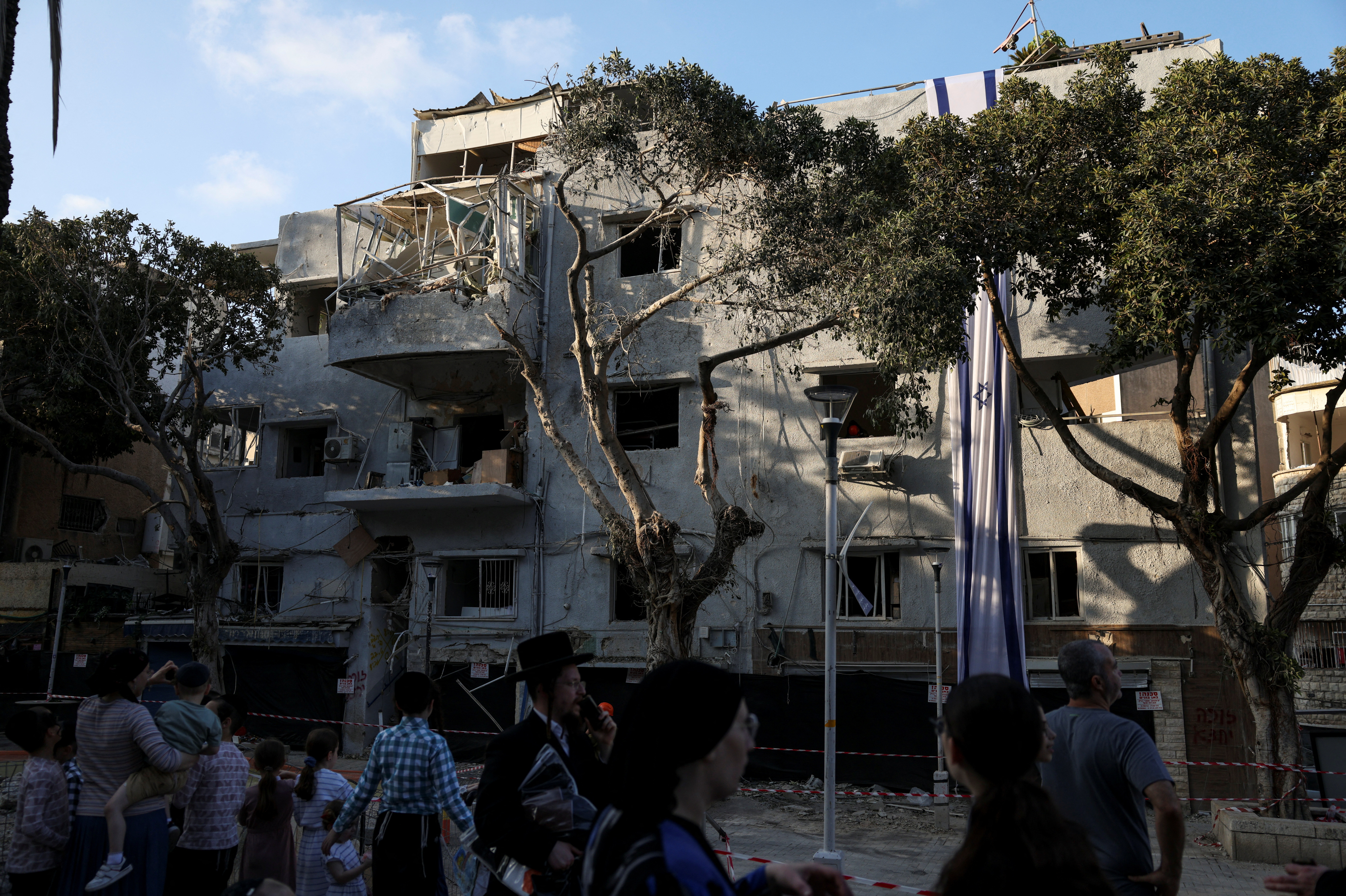 Aftermath of Iran's strike on Israel
