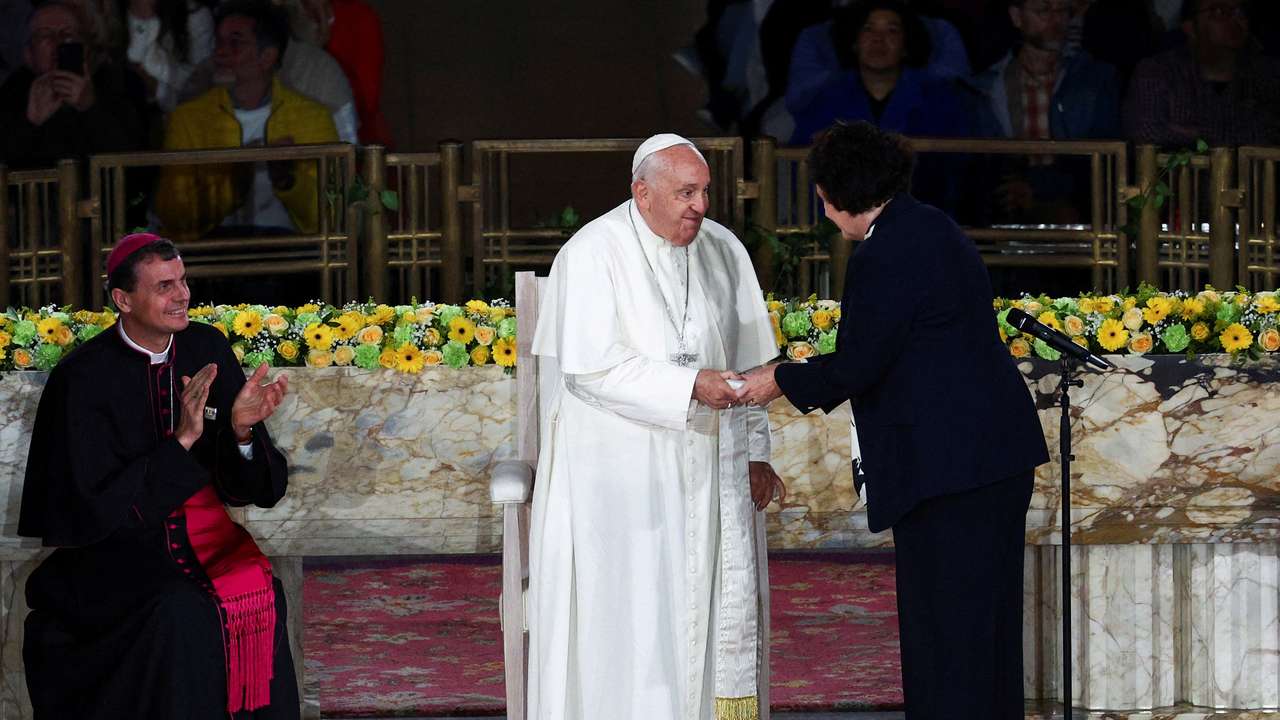 Pope Francis visits Belgium