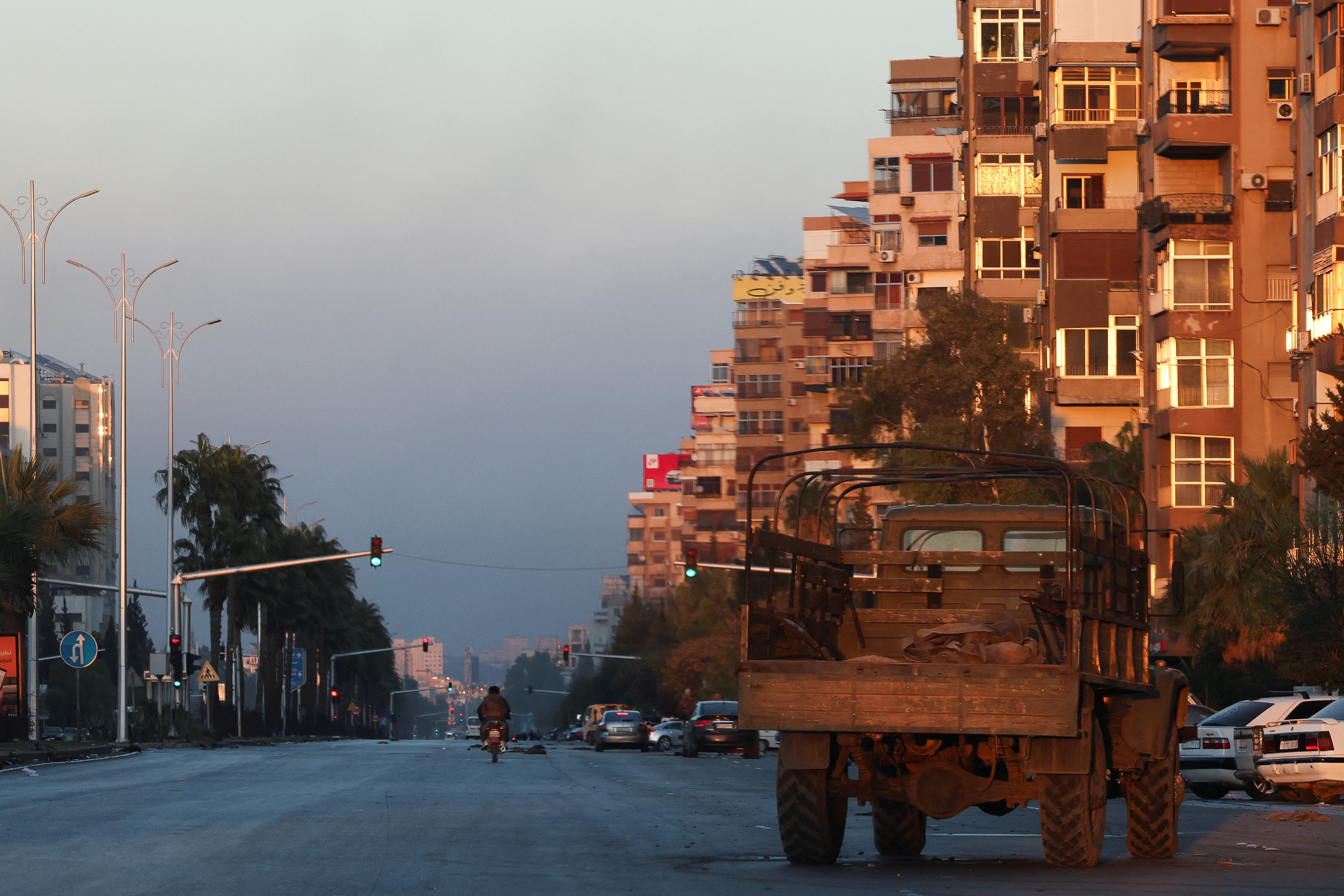 Syrian rebels announced that they have ousted Syria's Bashar al-Assad, in Damascus