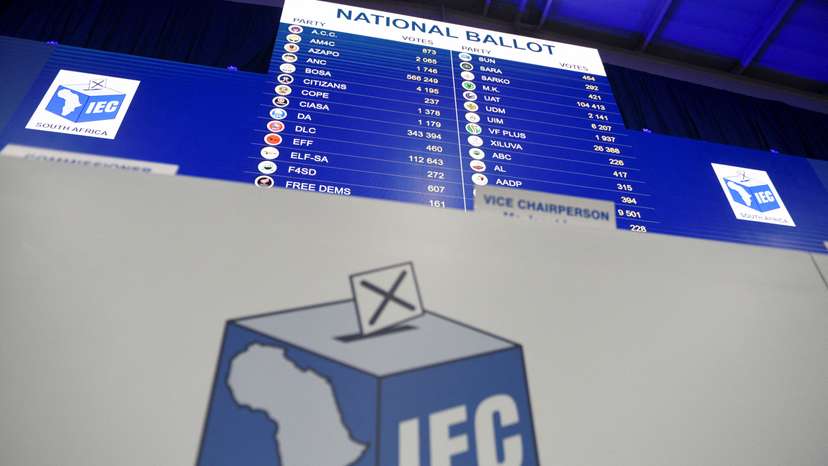National Results Operation Centre of the Electoral Commission of South Africa