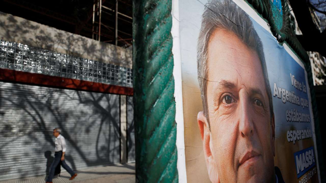 FILE PHOTO: The city of Buenos Aires gets ready for the runoff election