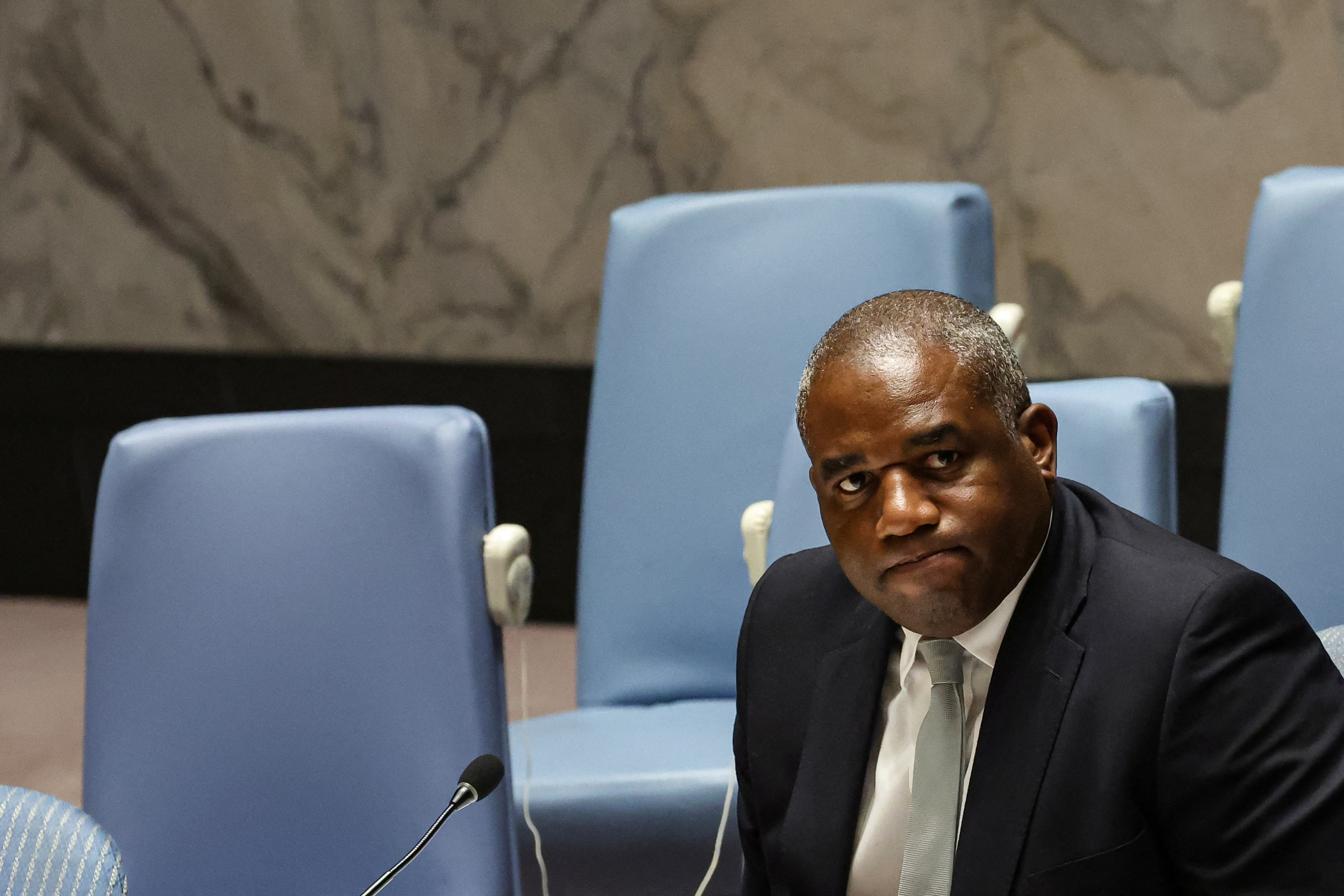 United Nations Security Council meeting on the situation in Gaza, at the U.N. headquarters in New York