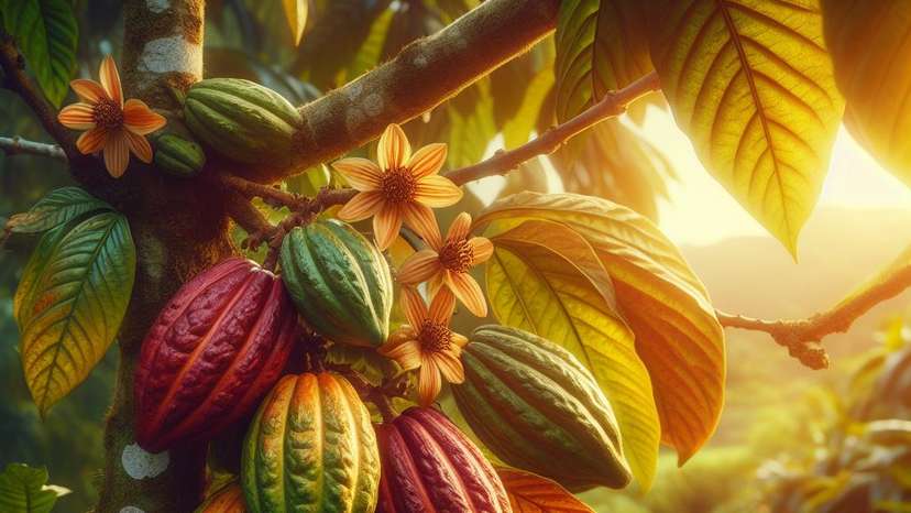 Cocoa fruits