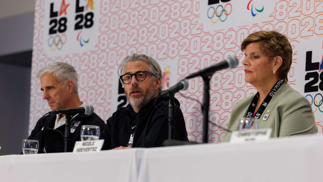 International Olympic Committee Coordination Commission in Los Angeles for LA28